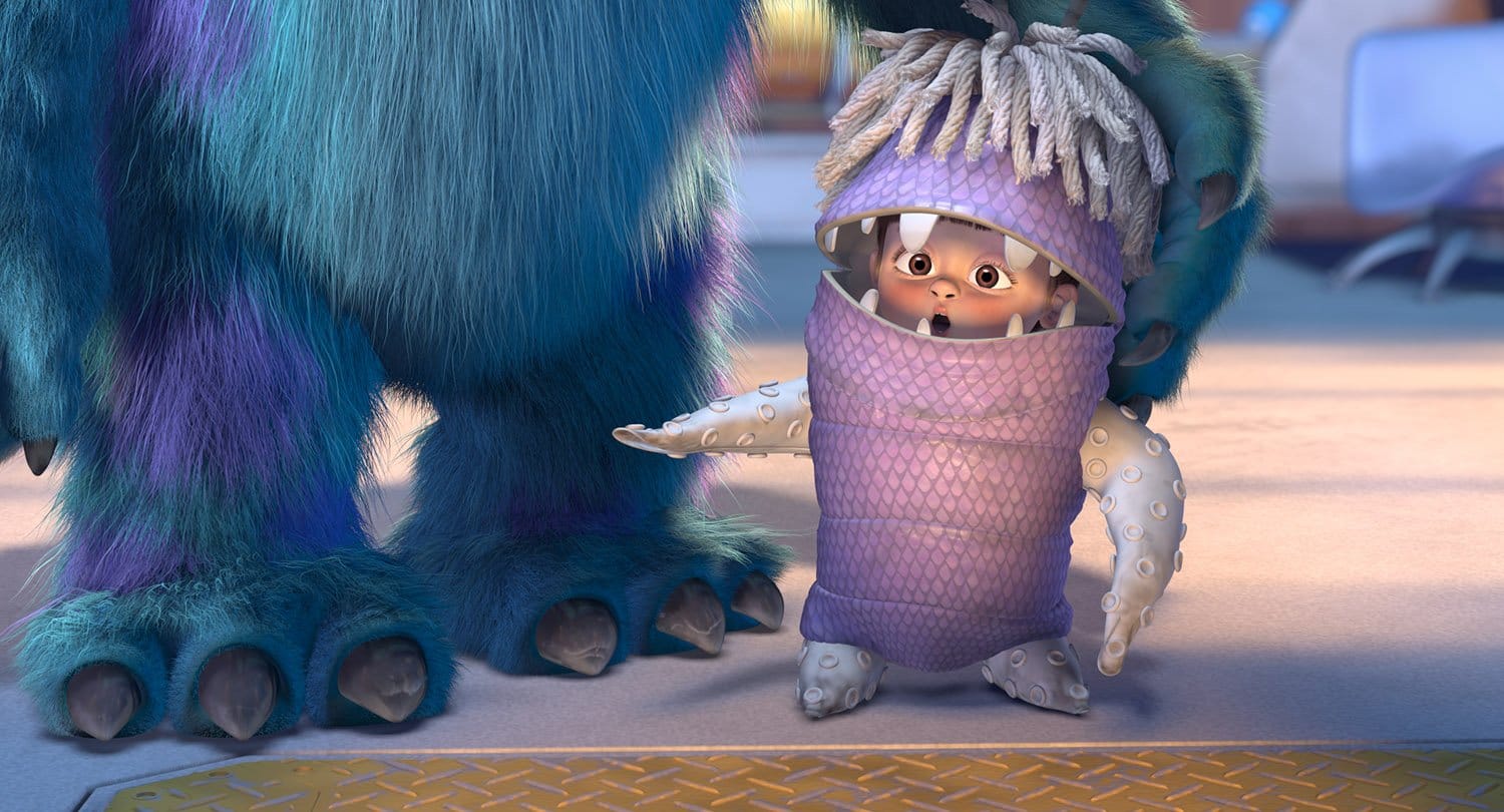 monstros-sa-Boo A Teoria Pixar: Uma Conexão Oculta em Nossos Filmes Favoritos